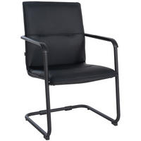 SCHWINGSTUHL Lederlook Schwarz/Schwarz - Schwarz, Textil/Metall (56/92/60cm) - CLP