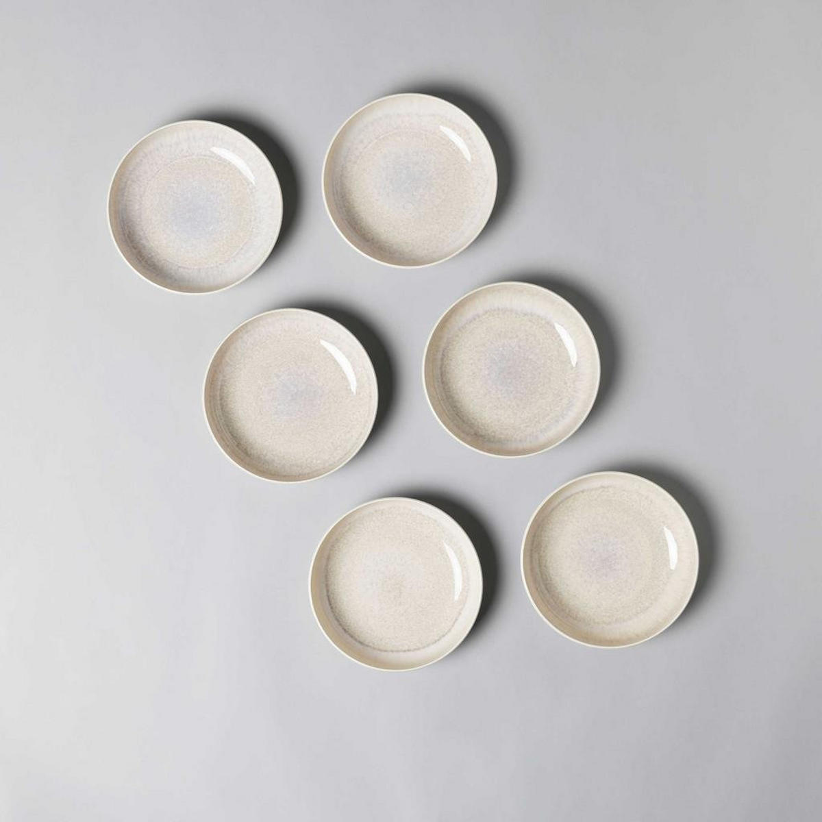PASTASCHALEN Perlemor Sand beige ø 22,2 cm 6er Set - Beige, Keramik (22.2cm) - like.Villeroy & Boch