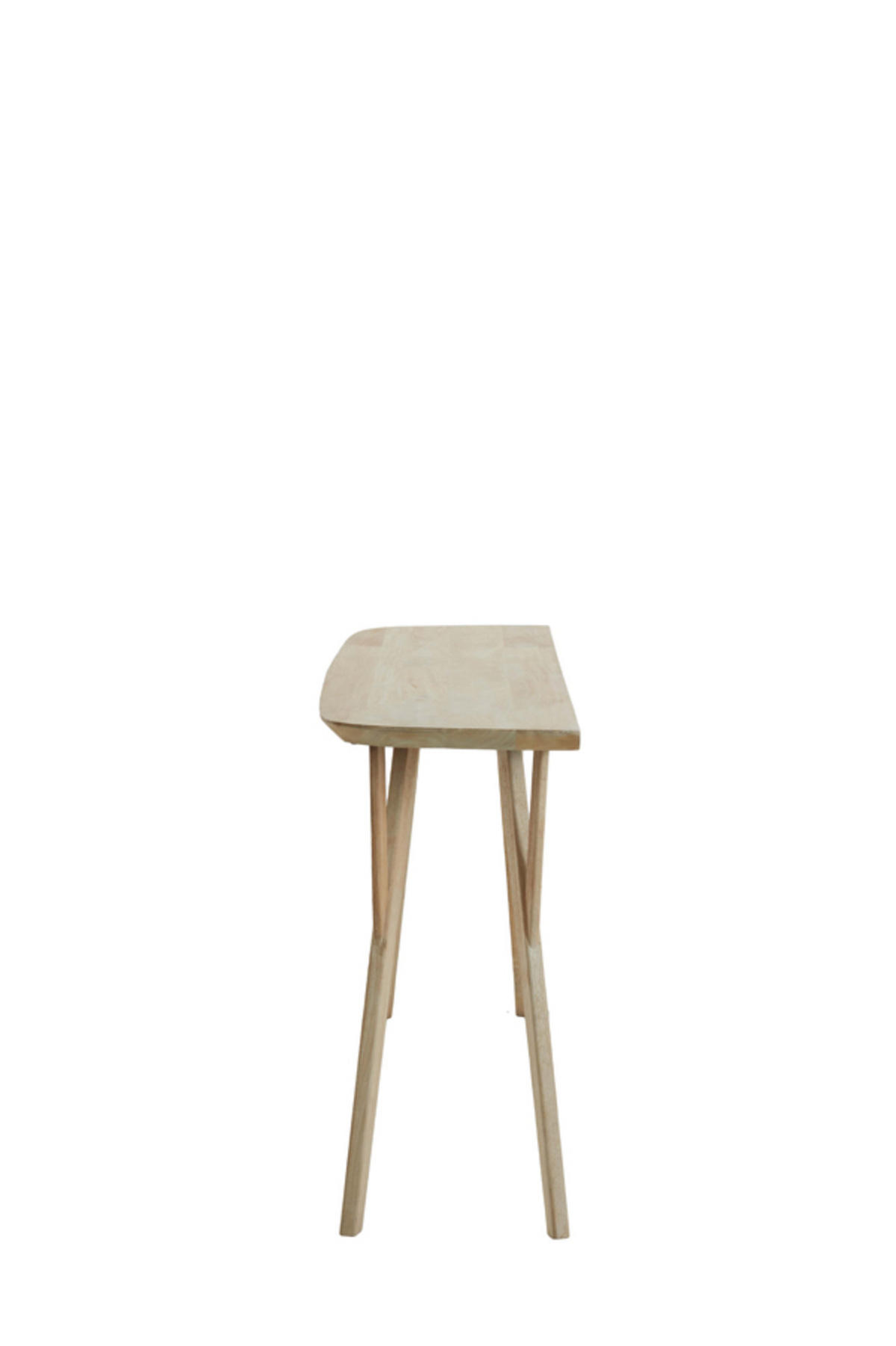 KONSOLENTISCH Quenza Braun 160/44/82 cm - Hellbraun, Holz (160/44/82cm) - Light & Living