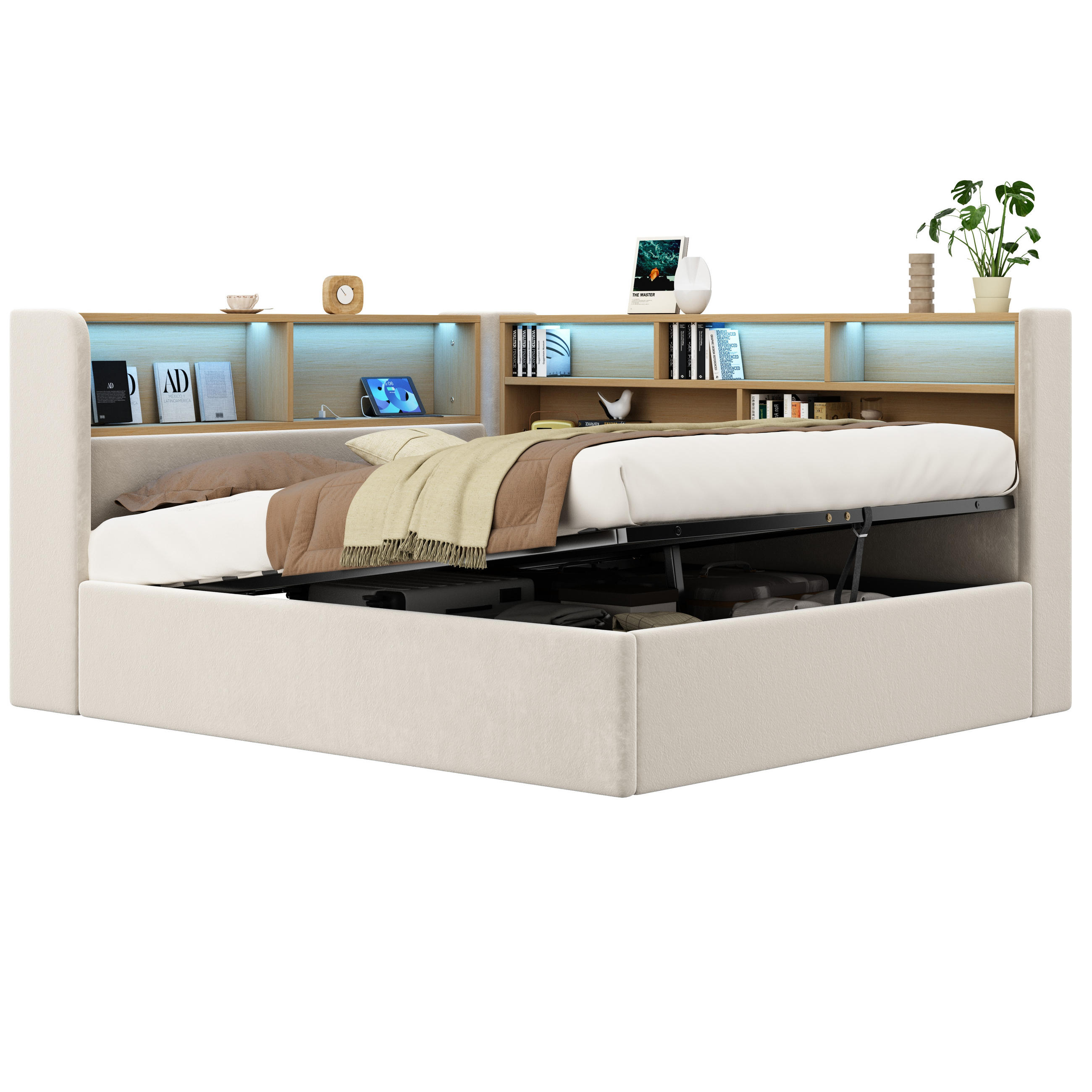 Flieks Daybett Beige 140x190 cm