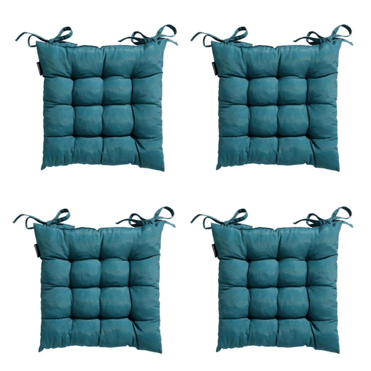 SITZKISSEN Panama 46/46 cm 4er-Set - Grün, Textil (46/6/46cm) - Madison