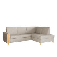 ECKSOFA Beige FLORA Stoff Bubble Rechts - Beige, Textil (236/172cm) - Sepro Meble
