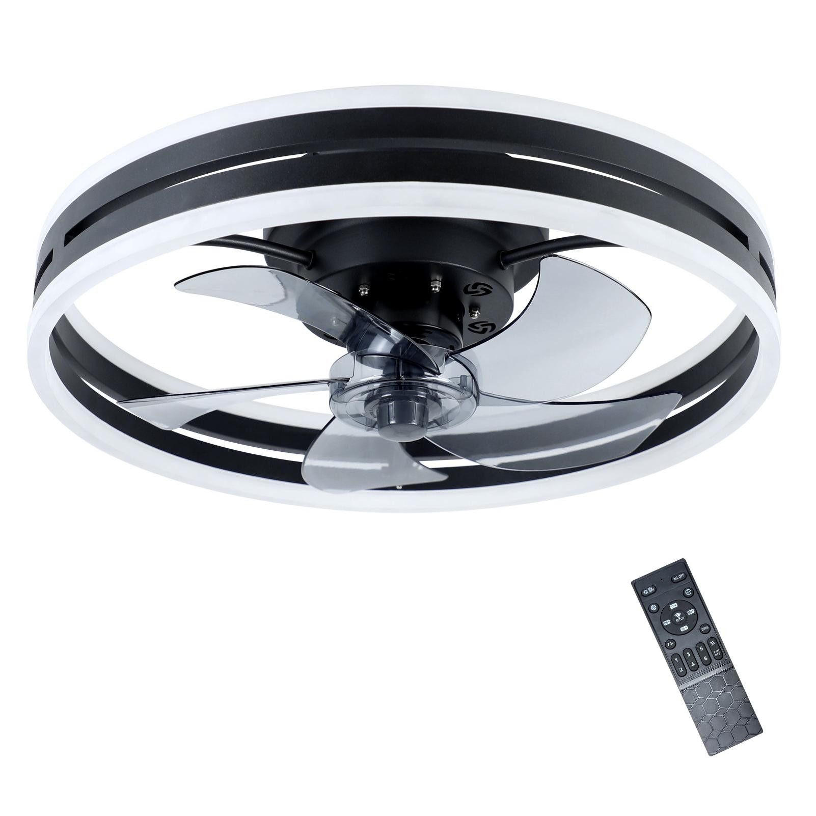 LED-DECKENLEUCHTE Eichwall 50/17/50 cm - Weiß, Metall (50/50/17cm) - ZMH