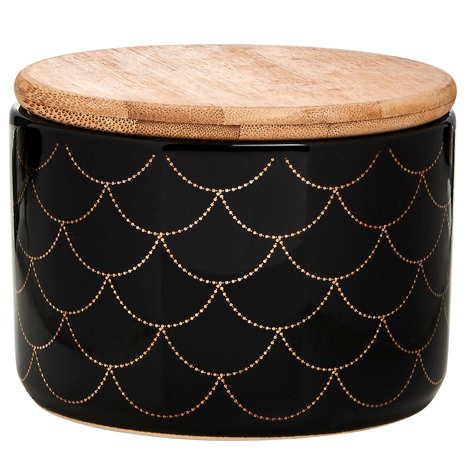 AUFBEWAHRUNGSDOSE Queen It - Schwarz, Stein (11/8/11cm) - Butlers