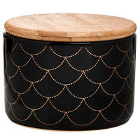 AUFBEWAHRUNGSDOSE Queen It - Schwarz, Stein (11/8/11cm) - Butlers