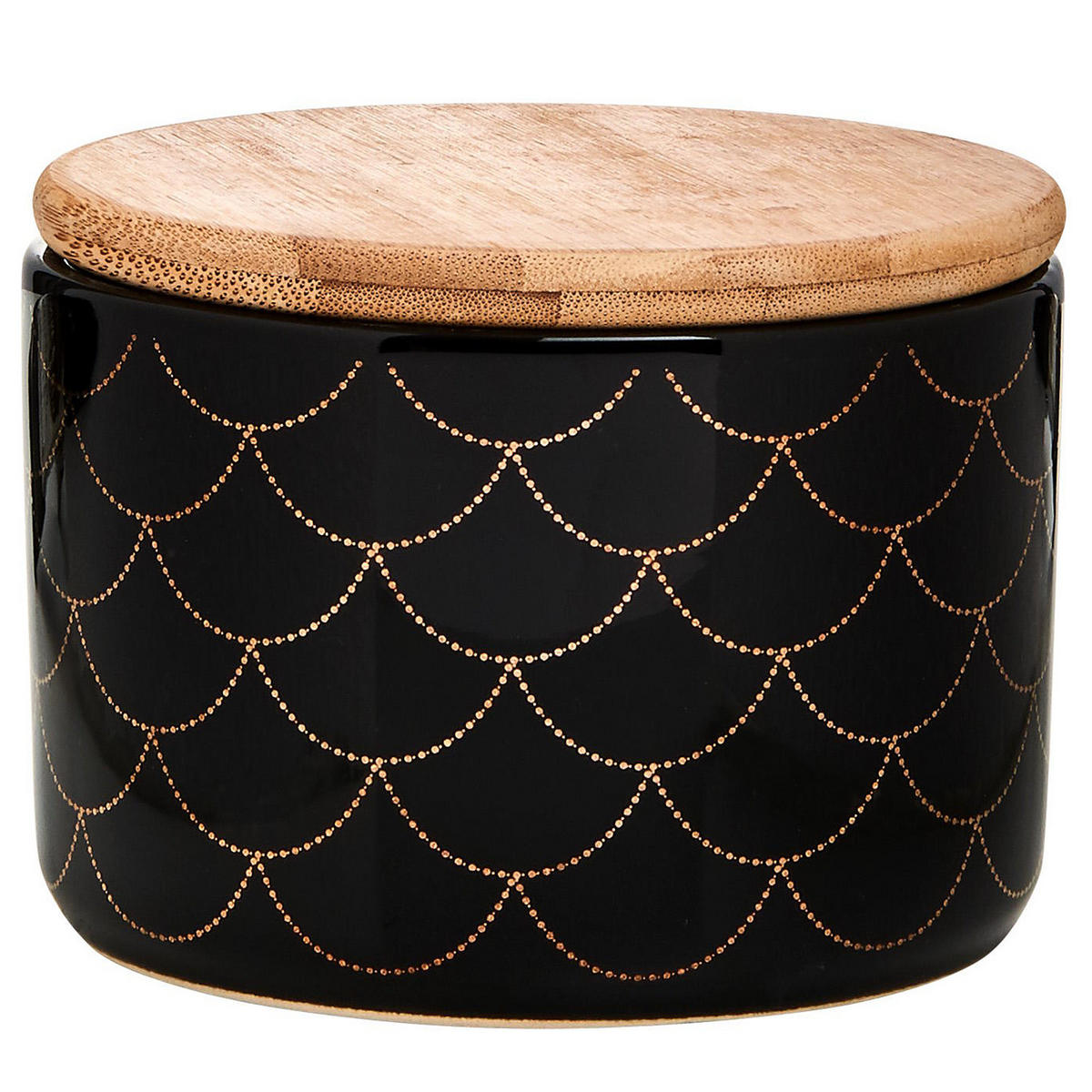 AUFBEWAHRUNGSDOSE Queen It - Schwarz, Stein (11/8/11cm) - Butlers
