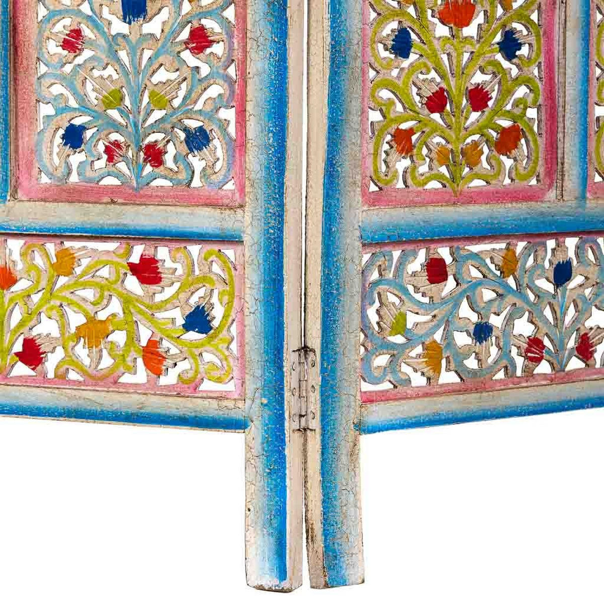 PARAVENT aus Holz, 50x25x180cm - Multicolor, Holz (50/180/25cm) - Wanderlust