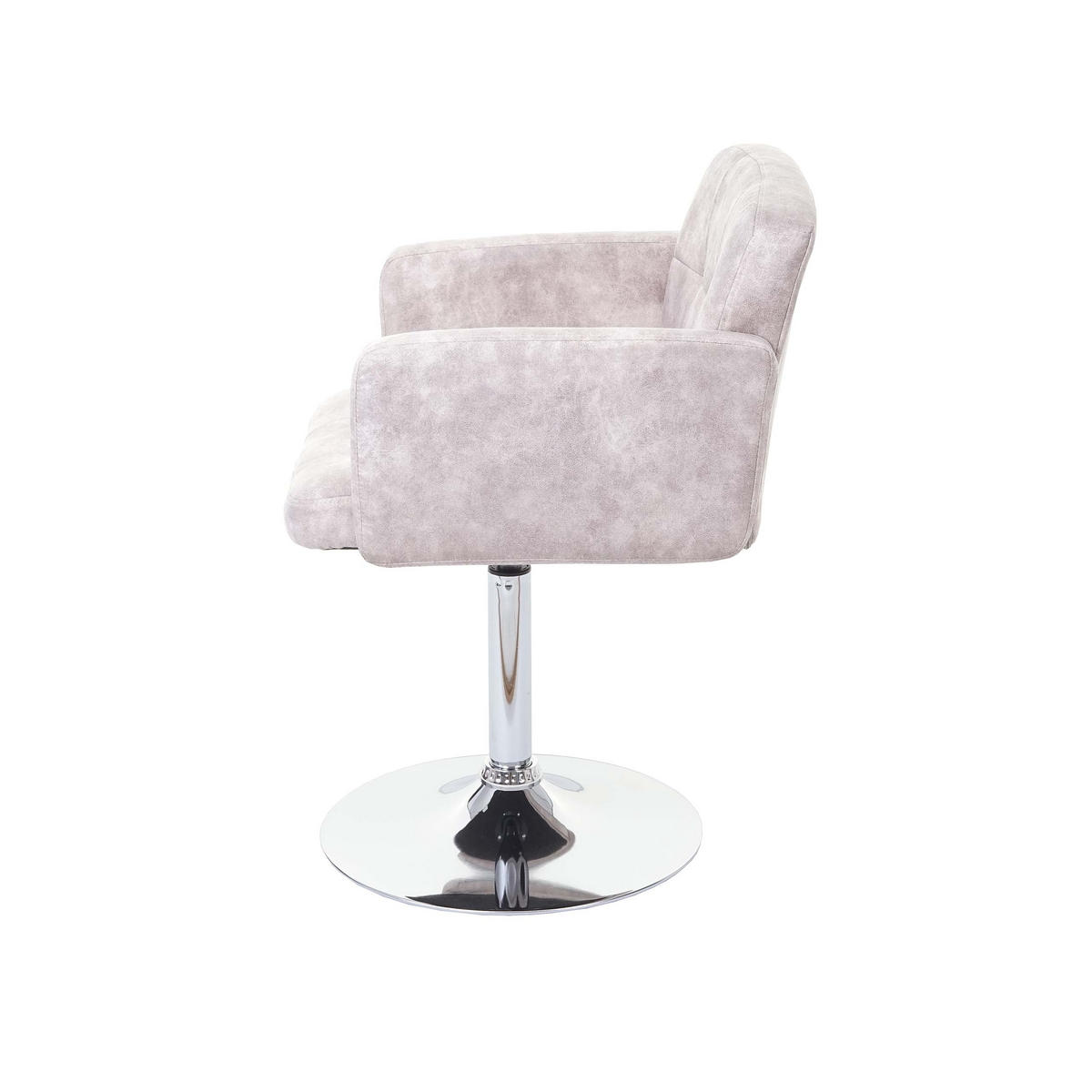 ESSZIMMERSTUHL Hellgrau 6er-Set - Hellgrau, Textil (60/80/55cm) - MCW