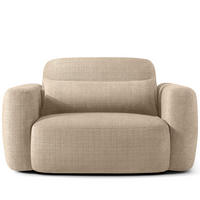 SESSEL ELOSA - Beige, Holz/Textil (145/85/115cm) - KONSIMO®