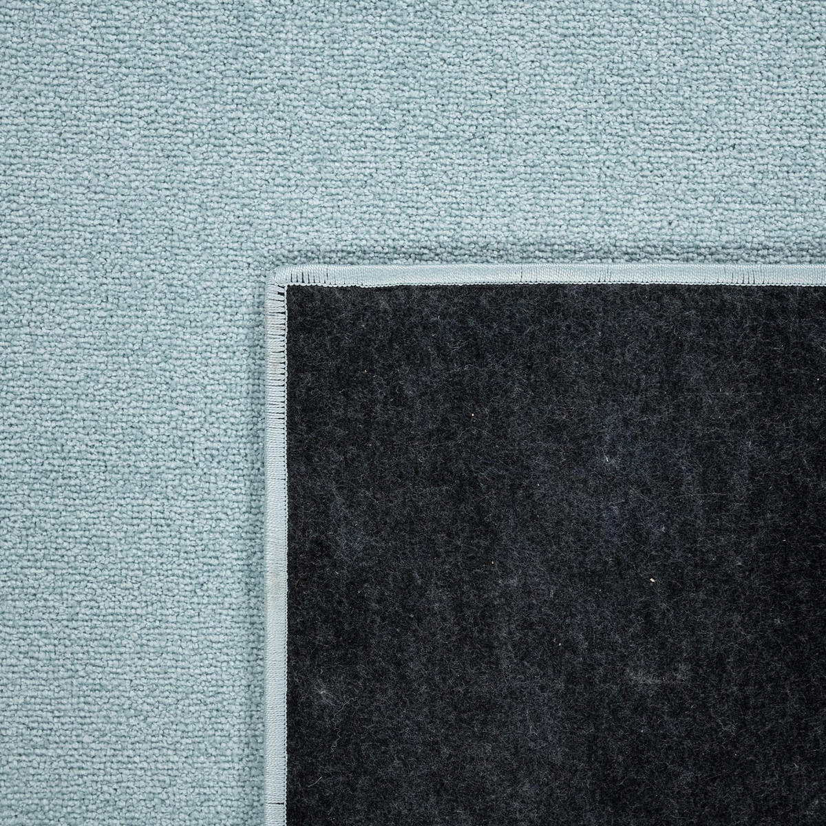 KURZFLORTEPPICH Waschbar, einfarbig, Türkis, 280 x 380 cm - Blau, Textil (280/380cm) - KADIMA DESIGN