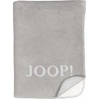 WOHNDECKEN CHECKS SILBER-NATUR - Grau, Textil (150/200cm) - Joop!
