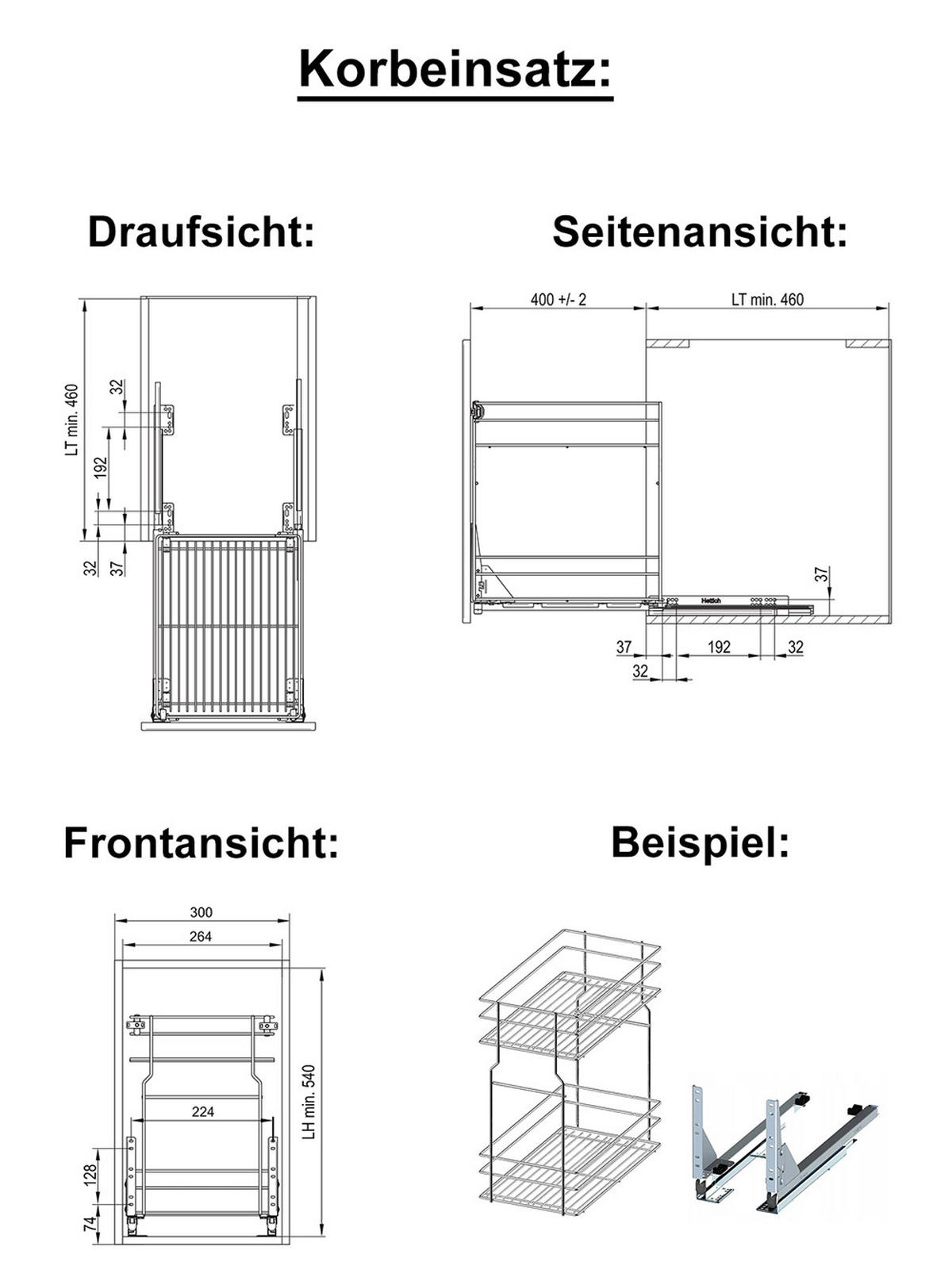 KÜCHENUNTERSCHRANK Essen D1D/30/kargo Graphit Hochglanz / Lava Matt 30 / 50 / 82cm - Dunkelgrau/Graphitfarben, Holz/Holzwerkstoff (30/82/50cm) - Feldmann-Wohnen