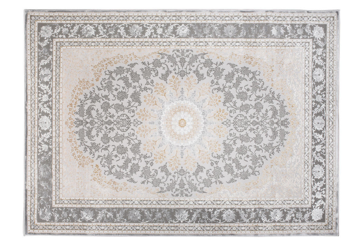 TEPPICH HERA Grau 140/200 cm - Grau, Textil (140/200cm) - Tapiso