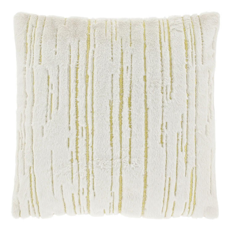 KISSEN Kristy - Weiß - 45/45/ cm - Weiß, Textil (45/45cm) - Unique Living
