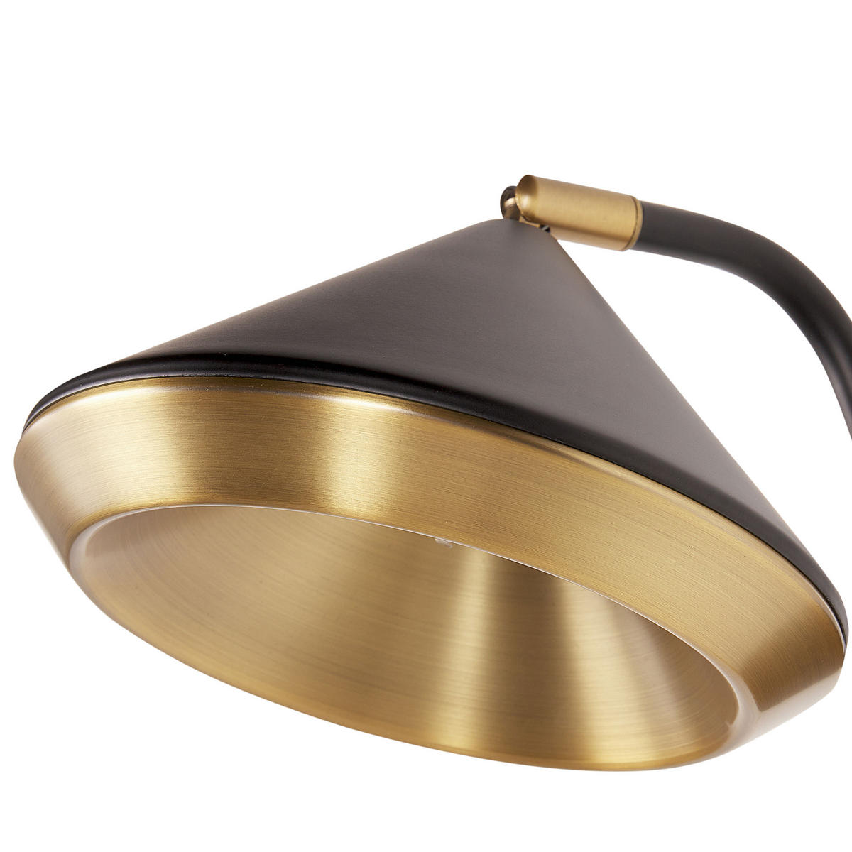 STRAHLER Schwarz/Kupfer Mokvi - Schwarz/Kupferfarben, Metall (20/28/30cm) - Beliani
