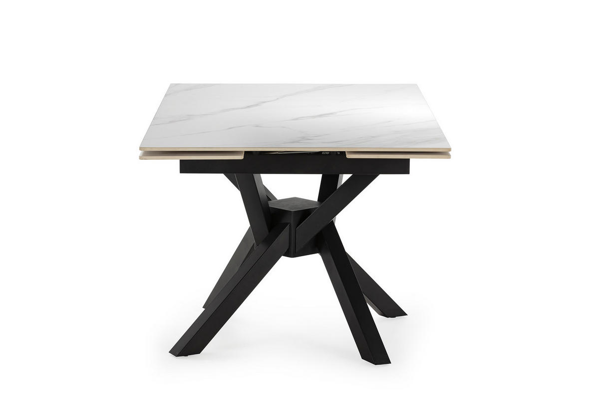 ESSTISCH Arlene Schwarz 150/90/76 cm - Schwarz, Stein (150/90/76cm) - Drawer