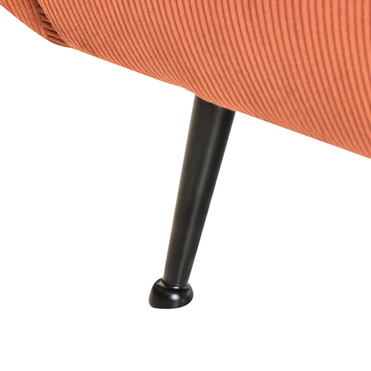 SESSEL Taupe Svalov - Orange, Textil (77/93/75cm) - Beliani