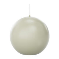 KUGELKERZEN Elfenbein Ø 60 mm, 16 Stück - Beige, Paraffin (6/6/6cm) - Wiedemann Kerzen