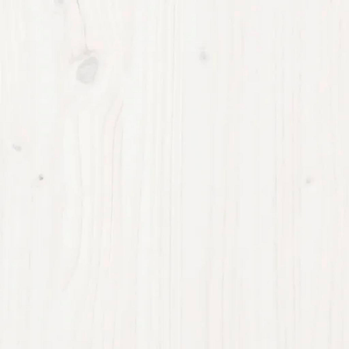 BETT Keener 146/195.5 cm - Weiß, Holz (140/190cm) - Nettlife