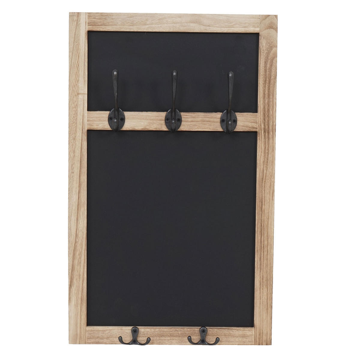 WANDGARDEROBE MIT KREIDETAFEL Braun - Braun, Holz (34/55/7cm) - MCW