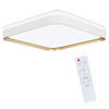LED-DECKENLEUCHTE Zara 30/30/6 cm - Weiß, Kunststoff (30/30/6cm) - Nettlife