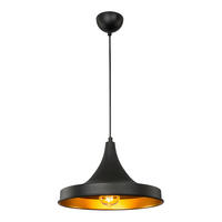 HÄNGELEUCHTE Bamber Bridge - Schwarz, Metall (33/33/91cm) - lux.pro