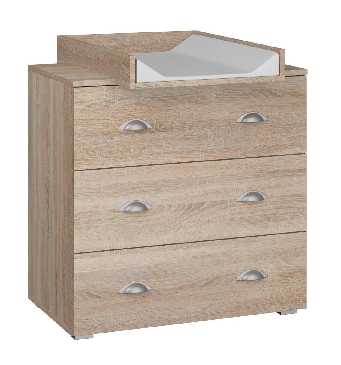 KOMMODE Sonoma 80/90/72 - Sonoma Eiche, Holzwerkstoff (80/90/72cm) - RAUMHIRSCH FURNITURE