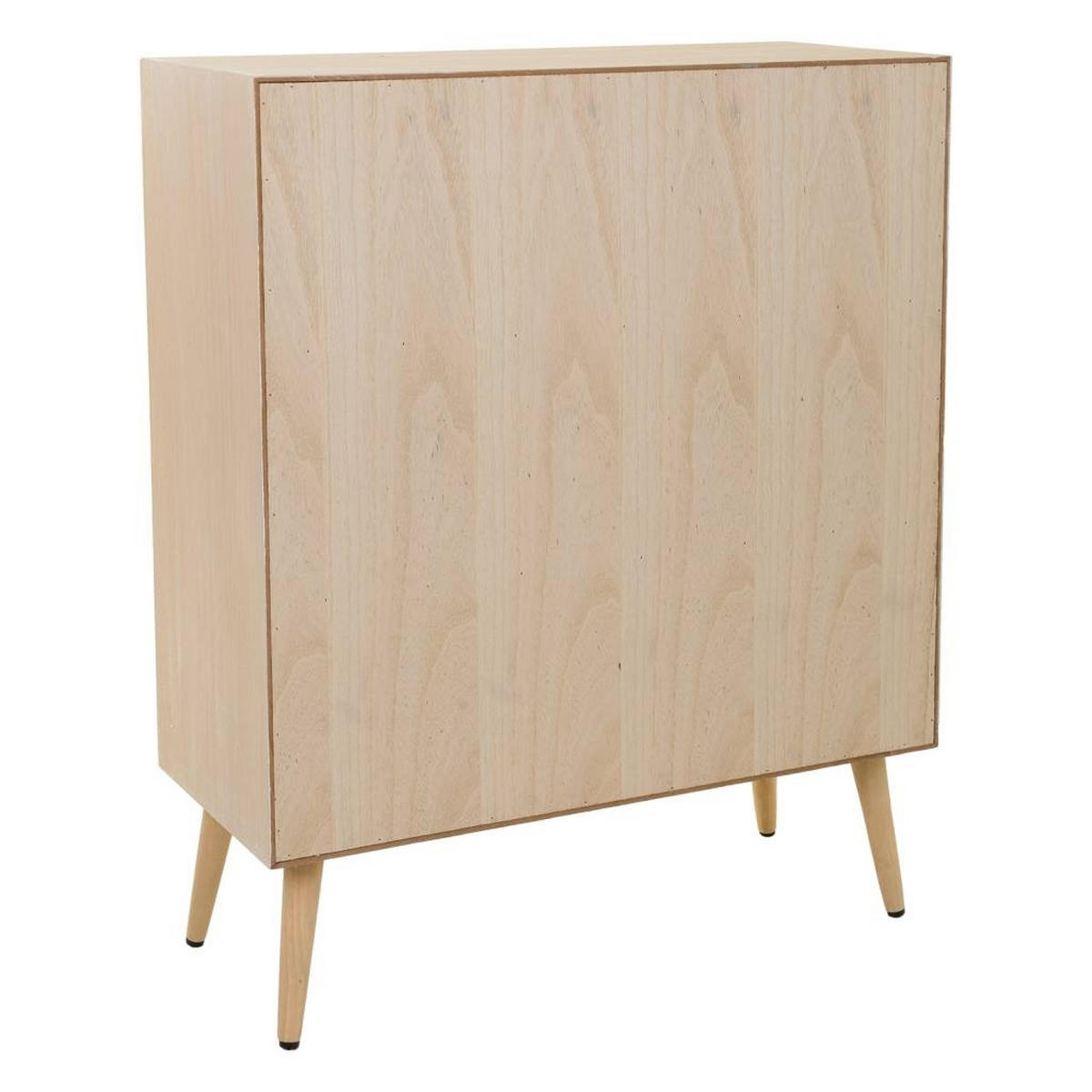 ANRICHTE aus Holz und Netz, Braun, 80x37x101 cm - Braun, Holz (80/37/101cm) - Wanderlust