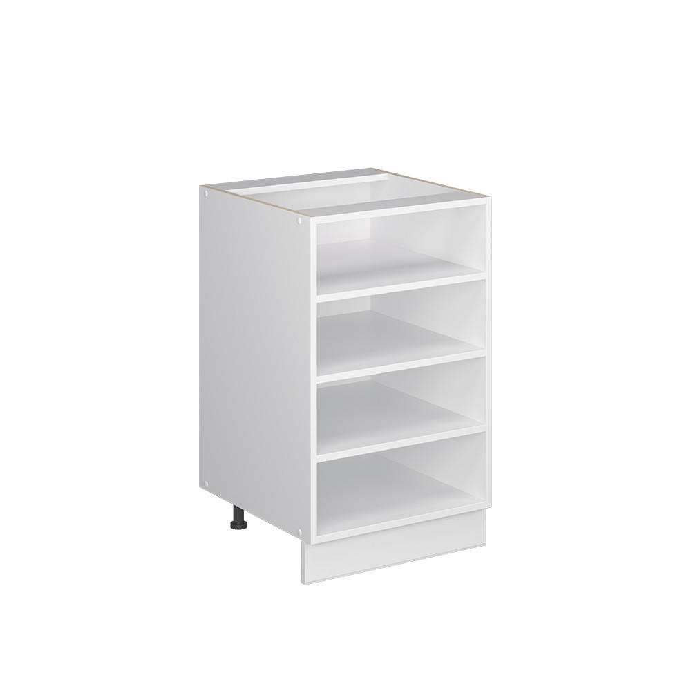 KÜCHENREGAL Fame-Line, Weiß, 50 cm ohne Arbeitsplatte - Weiß, Holzwerkstoff (50/82/50cm) - Vicco