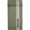 SAUNATÜCHER SAUNA 6238 FIELD - 47 - Grün, Textil (80/200cm) - Cawoe