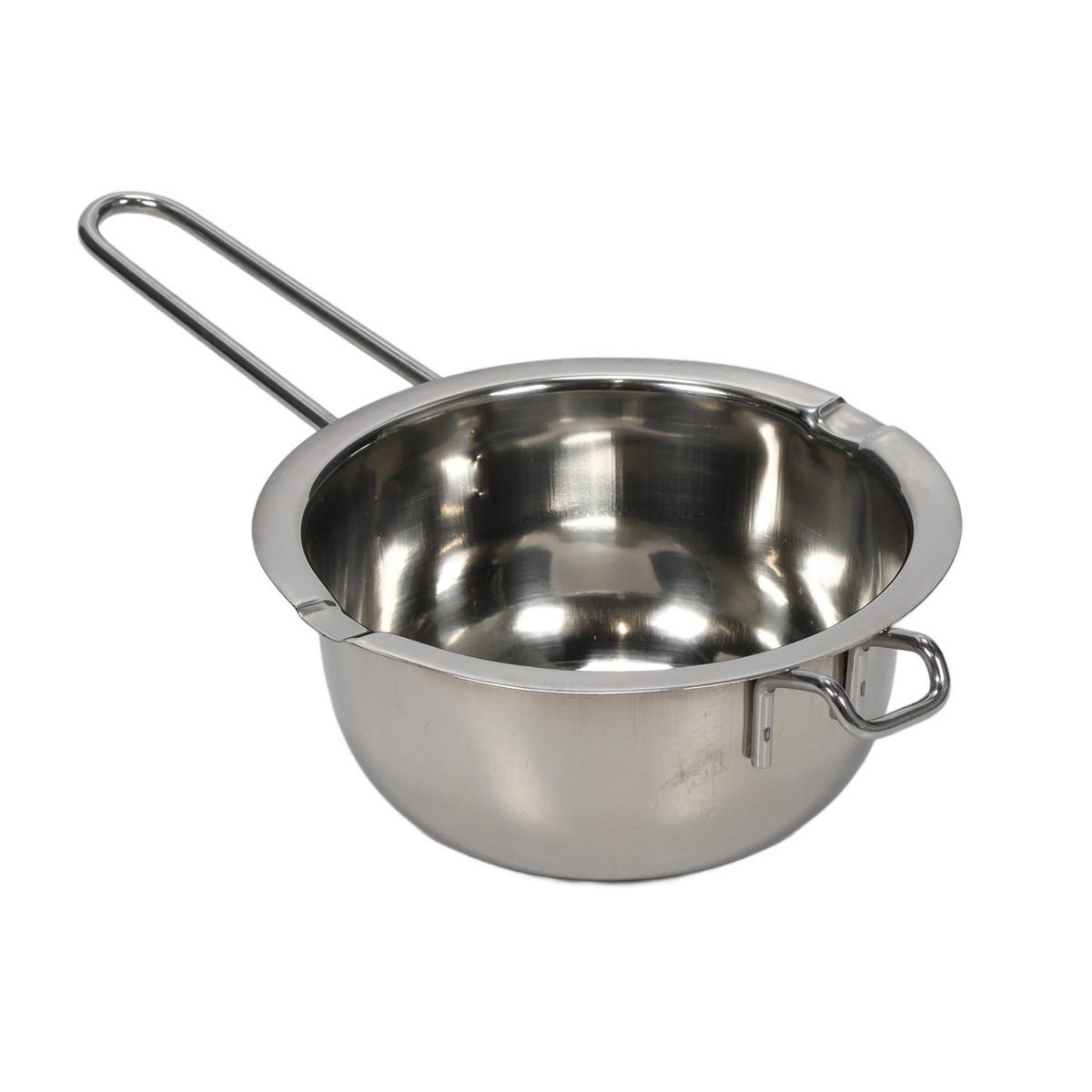 METALLTOPF für Wasserbad funktionelles 25/14,4 cm - Silberfarben, Metall (14.4cm) - 5five Simply Smart