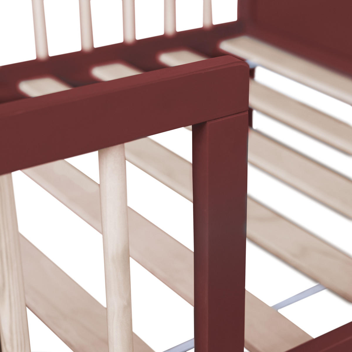 KINDERBETT Adam Terracotta 190/90 cm - Orange, Holz - Happy Garden