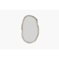WANDSPIEGEL Eleganza Weiß Marmor Optik 92680 - Weiß, Holzwerkstoff (52/85/2cm) - moebel17