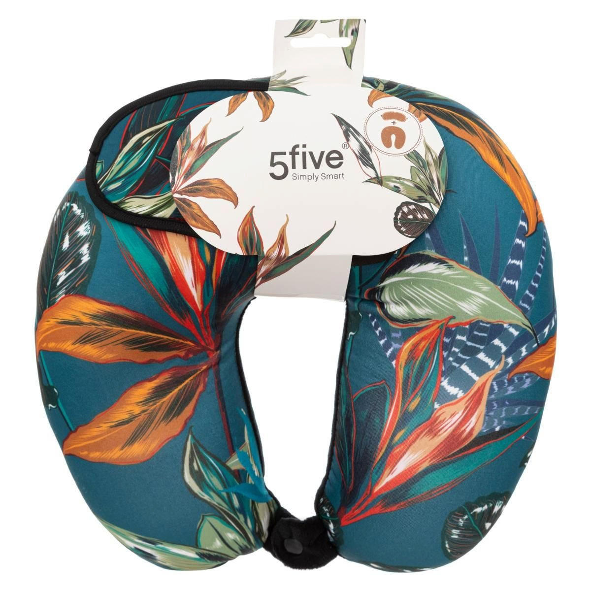 REISE-SET Nackenkissen + Schlafmaske - Multicolor, Textil (10/28cm) - 5five Simply Smart
