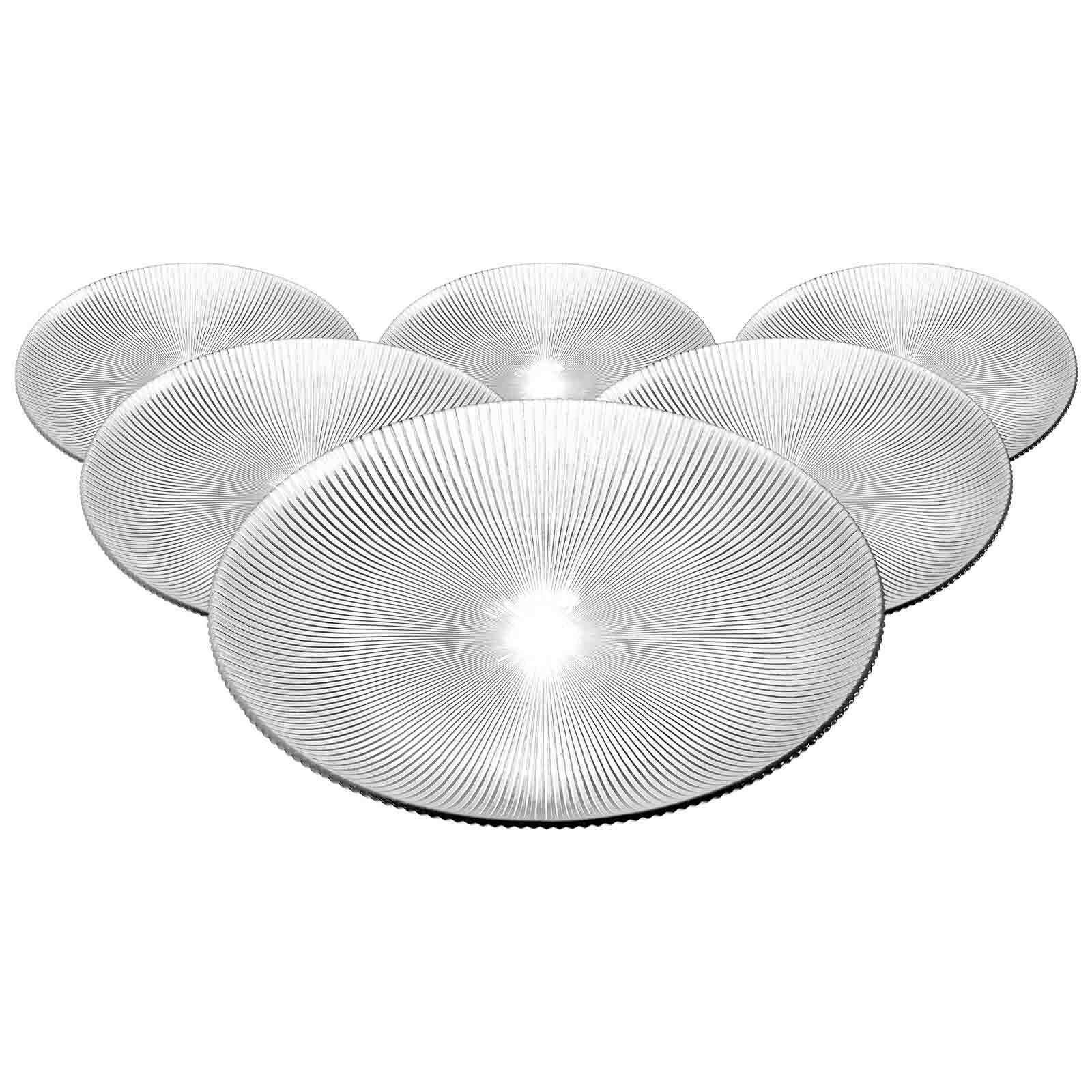 SPEISETELLER Unico transparent ø 27 cm 6er Set - Transparent, Glas (27cm) - Ritzenhoff Breker