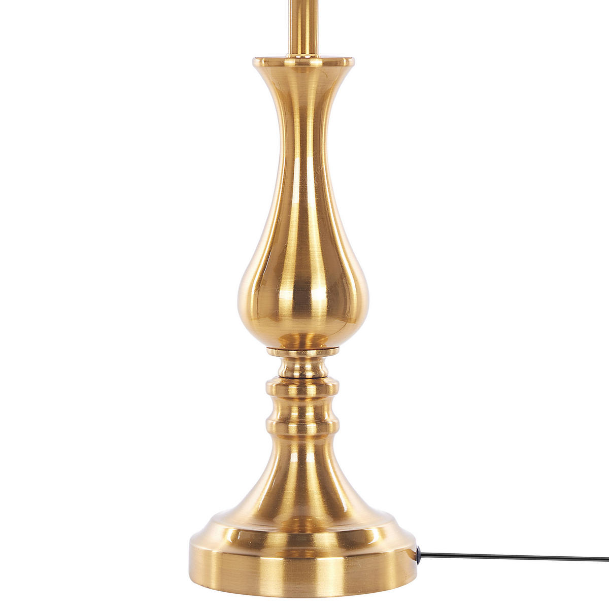 TISCHLAMPE Hodmo 30/30/63 cm - Weiß, Metall (30/30/63cm) - Beliani