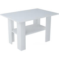 COUCHTISCH Ł1 Weiß 87/60/55 cm - Weiß, Holzwerkstoff (60/87/55cm) - Matkam Möbel
