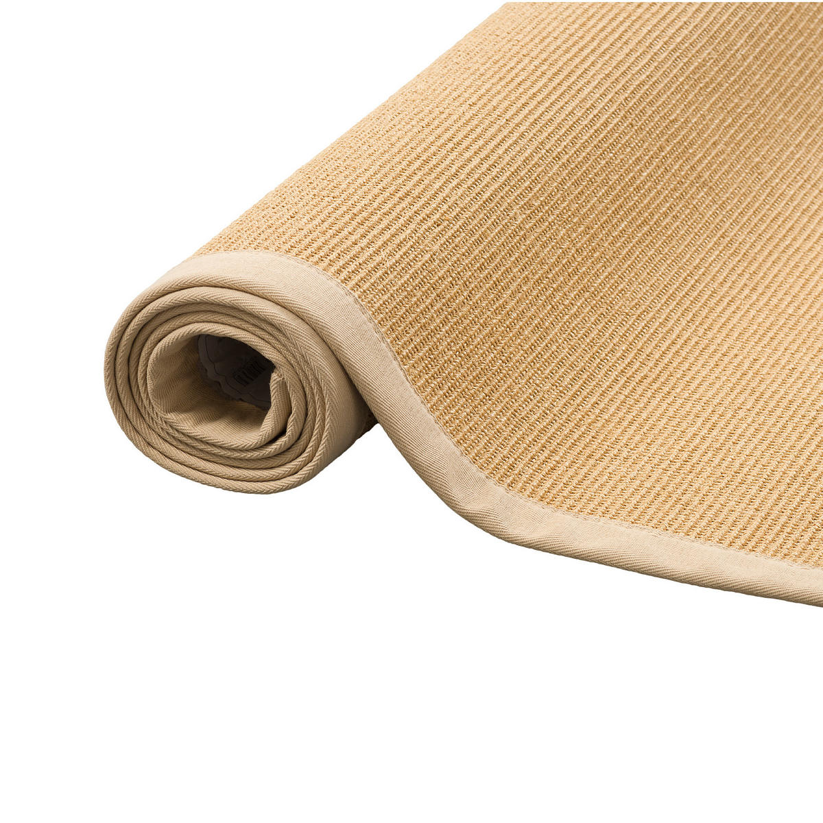 SISALTEPPICH NATURA KLASSISCH MIT BORDÜRE - Beige, Textil (150/150cm) - Pergamon