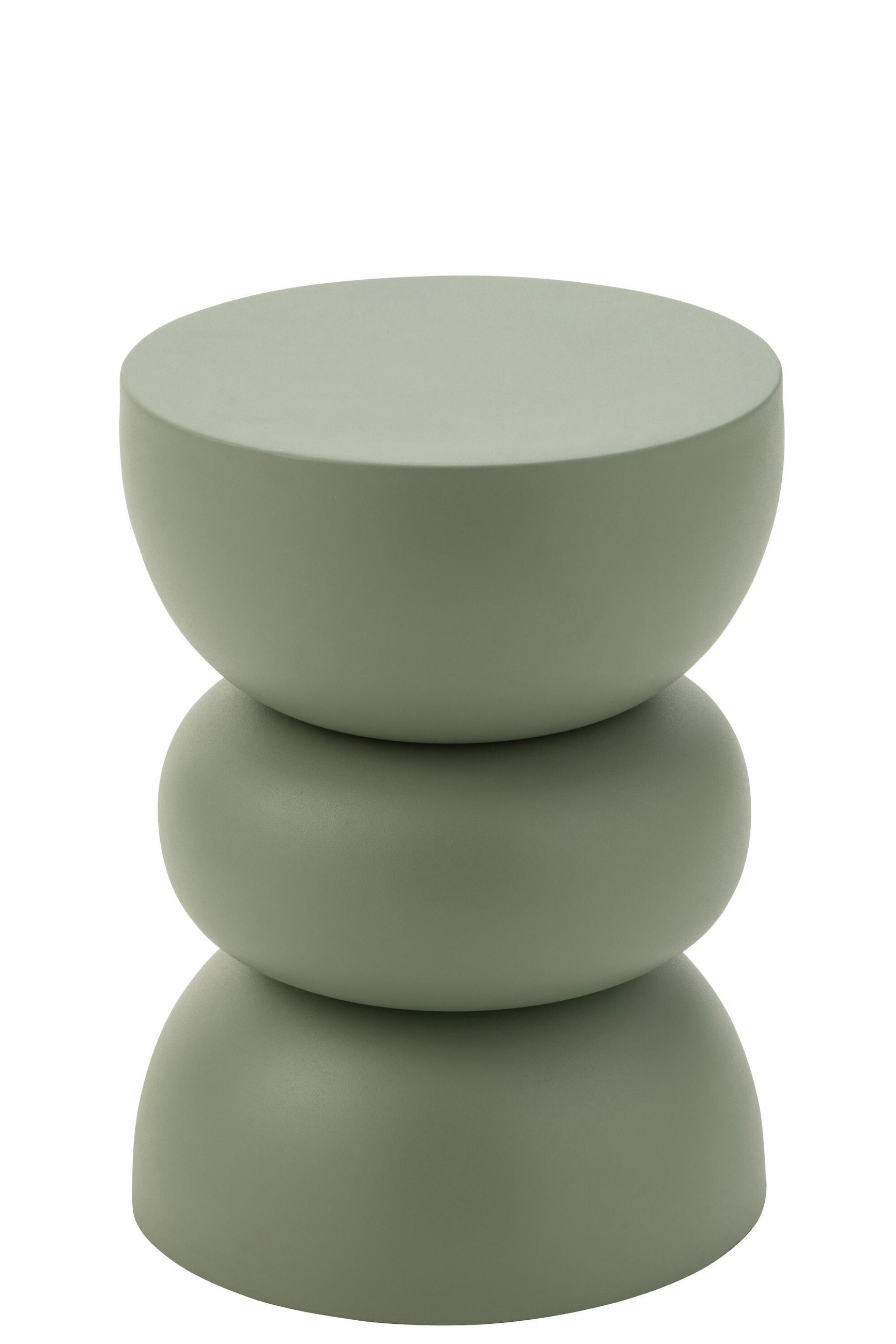 TISCH LISE - Metall - Grün - Grün, Metall (32/32/43.5cm) - J-Line