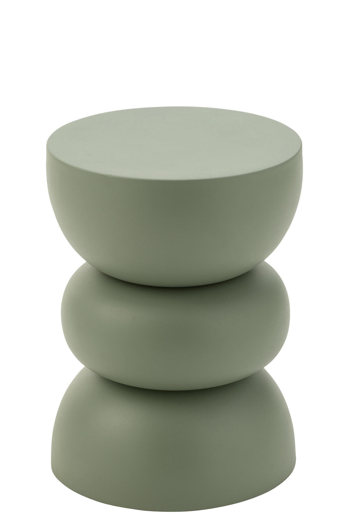 TISCH LISE - Metall - Grün - Grün, Metall (32/32/43.5cm) - J-Line