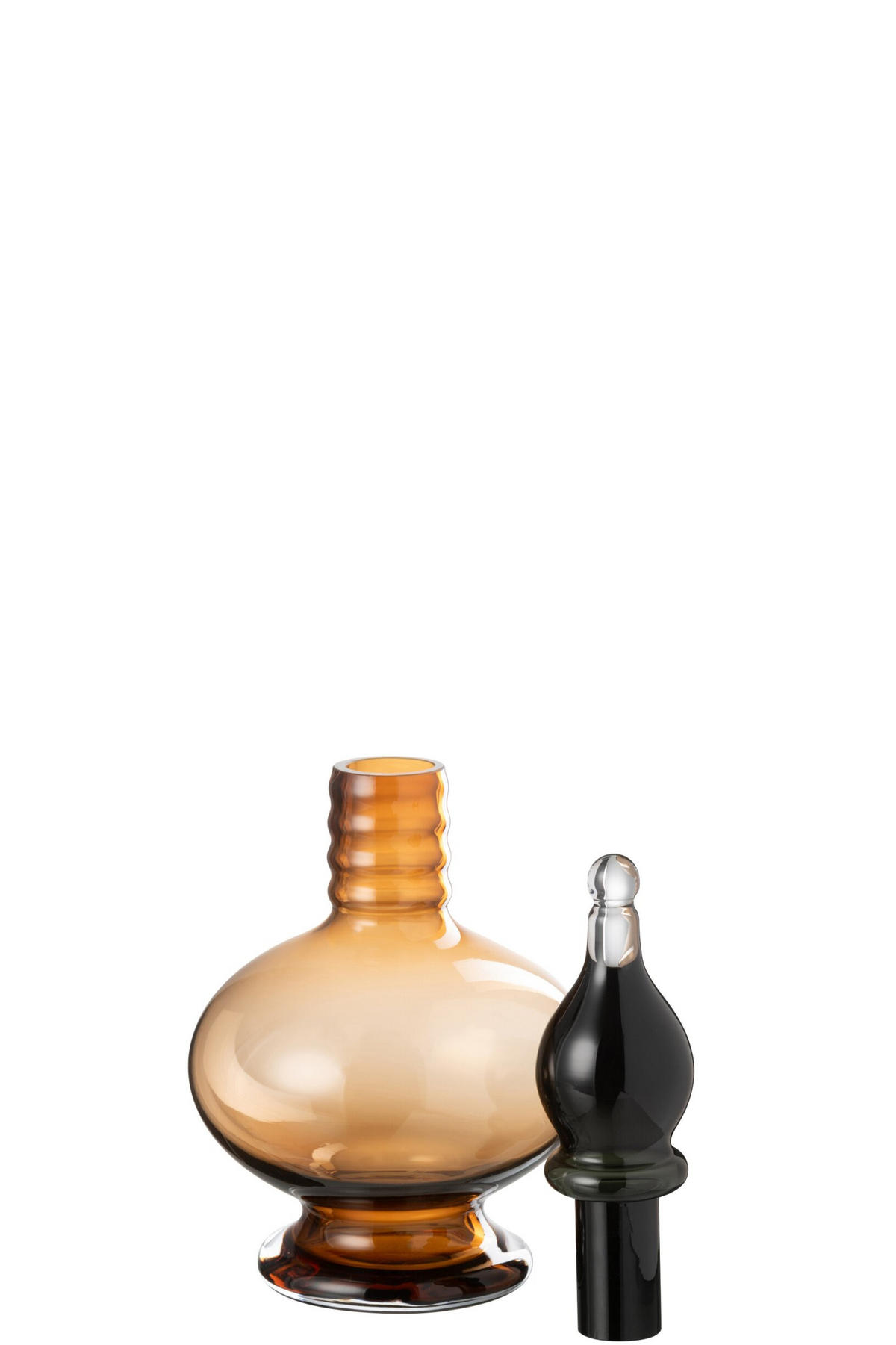 DEKO-OBJEKTE JOEY - Glas - Braun - S - Braun, Glas (17.5/38/17.5cm) - J-Line