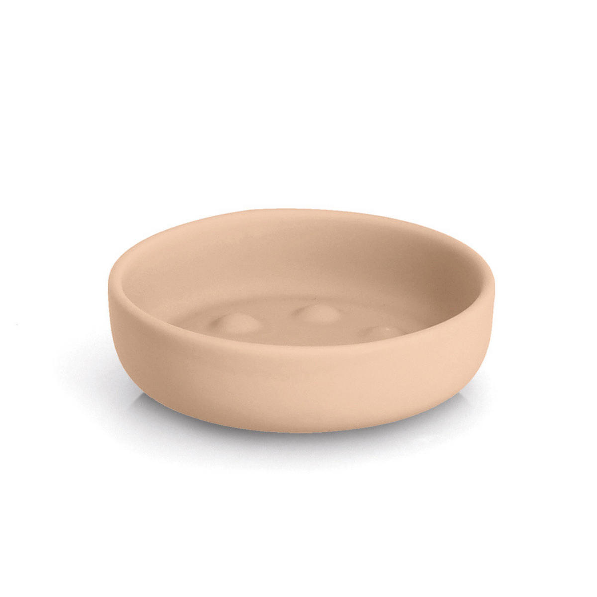 SEIFENSCHALE Keramik Brass Tone Ø 11,2 cm - Creme, Keramik (11.2/3.3/11.2cm) - ZELLER