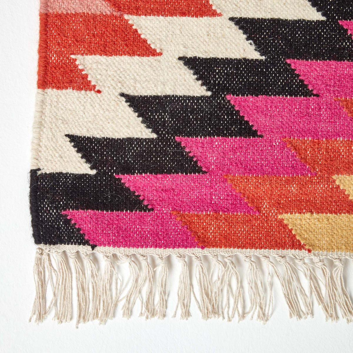 KELIM-TEPPICH Jakarta handgewebt 160/230 cm - Multicolor, Textil (160/230cm) - Homescapes