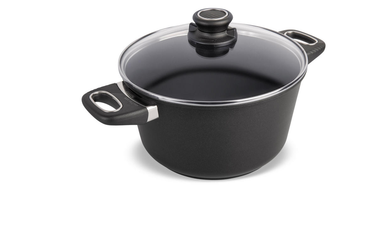 KOCHTOPF Ø24CM - Schwarz, Kunststoff/Metall (24cm) - Gastrolux