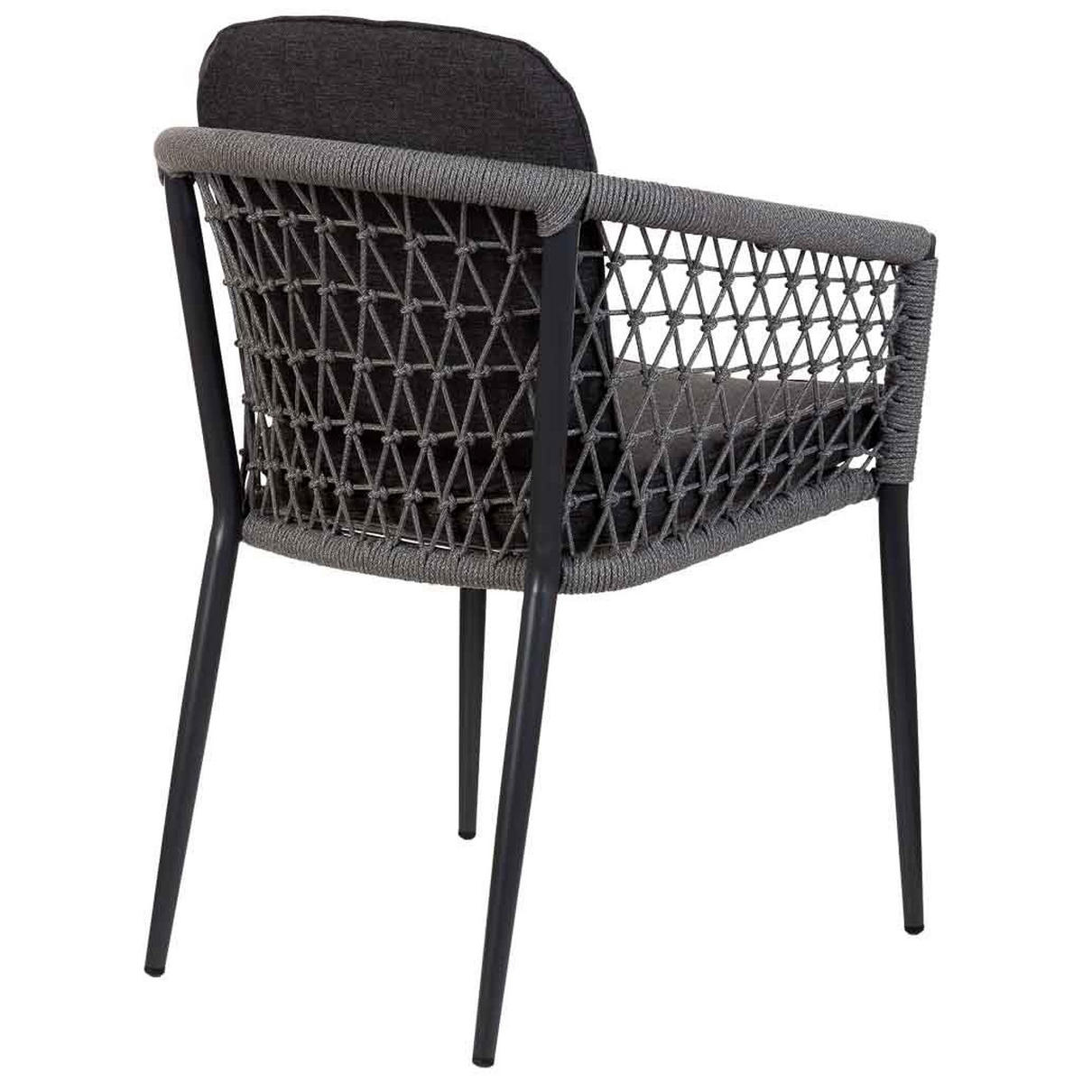 STUHL, grau, 57x62x79cm - Grau, Naturmaterialien (57/79/62cm) - Wanderlust