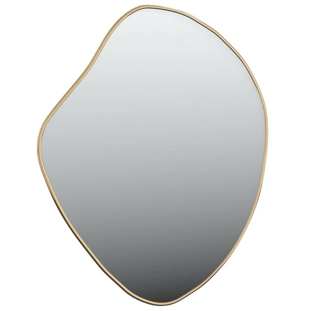 WANDSPIEGEL Golden 50x40 cm - Goldfarben, Glas (40/50/1cm) - furnicato