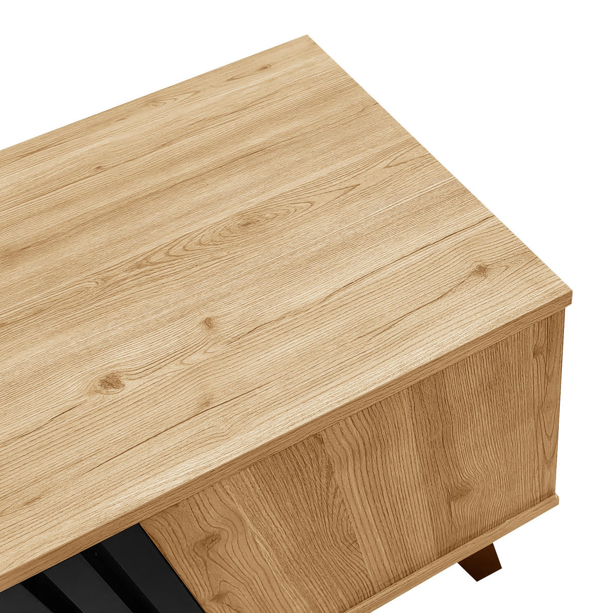 COUCHTISCH DE-037 WoodLine Oak‑coloured - Eichefarben, Holzwerkstoff (60/100/45cm) - ComfortXL