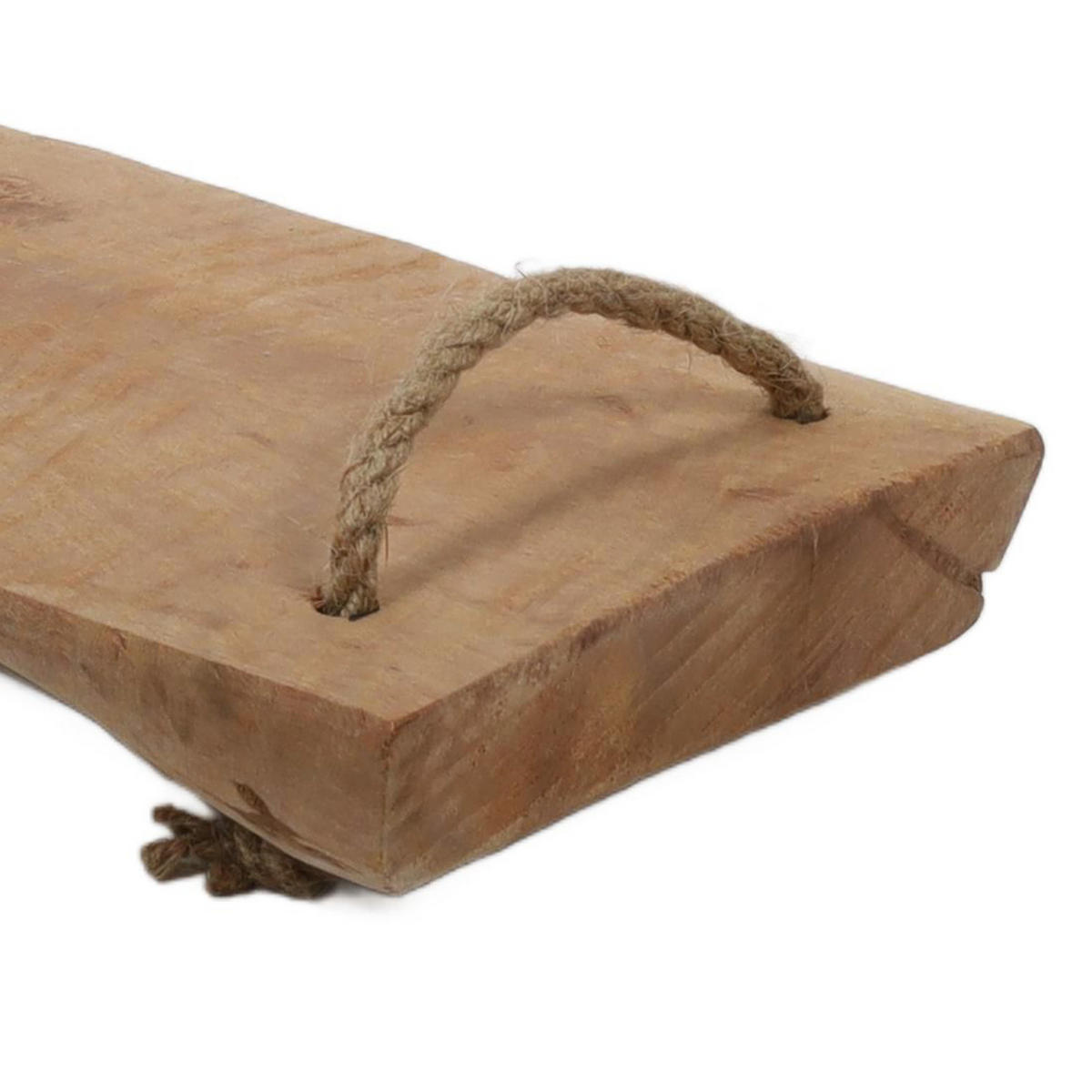 HOLZTABLETT zum Mitnehmen Beige 51/19/3 cm - Beige, Holz (19/3/51cm) - Excellent Houseware