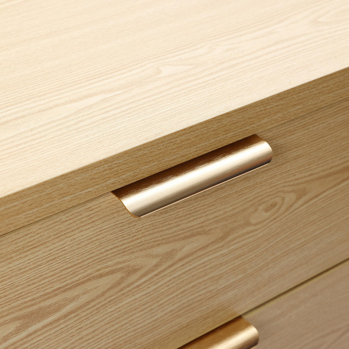 KOMMODE Modern mit 5 Schubladen, Holz | B80 x T40 x H95 cm - Braun, Holzwerkstoff (80/95/40cm) - Hometopia