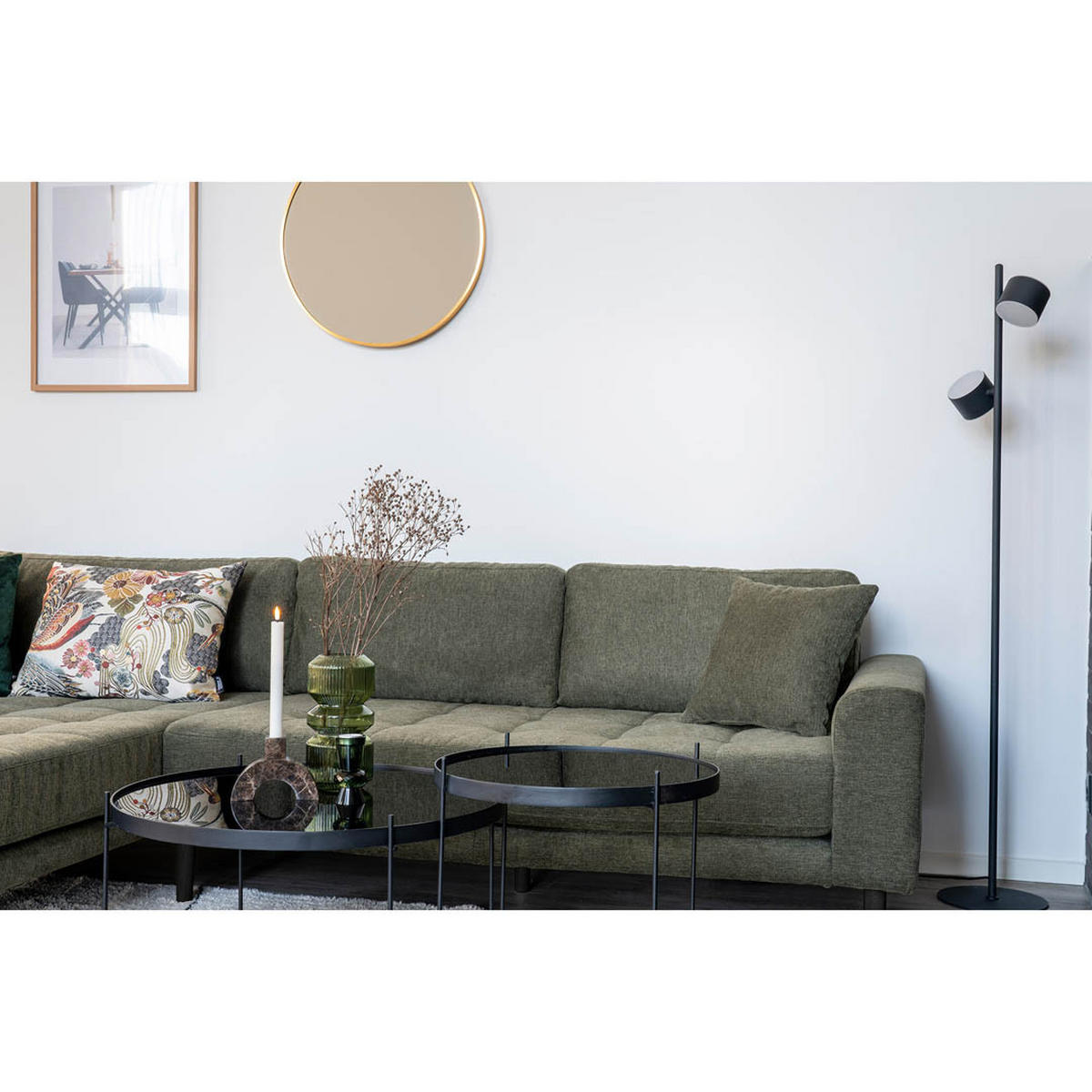 ECKSOFA grün - Grün, Textil (290/170cm) - ebuy24